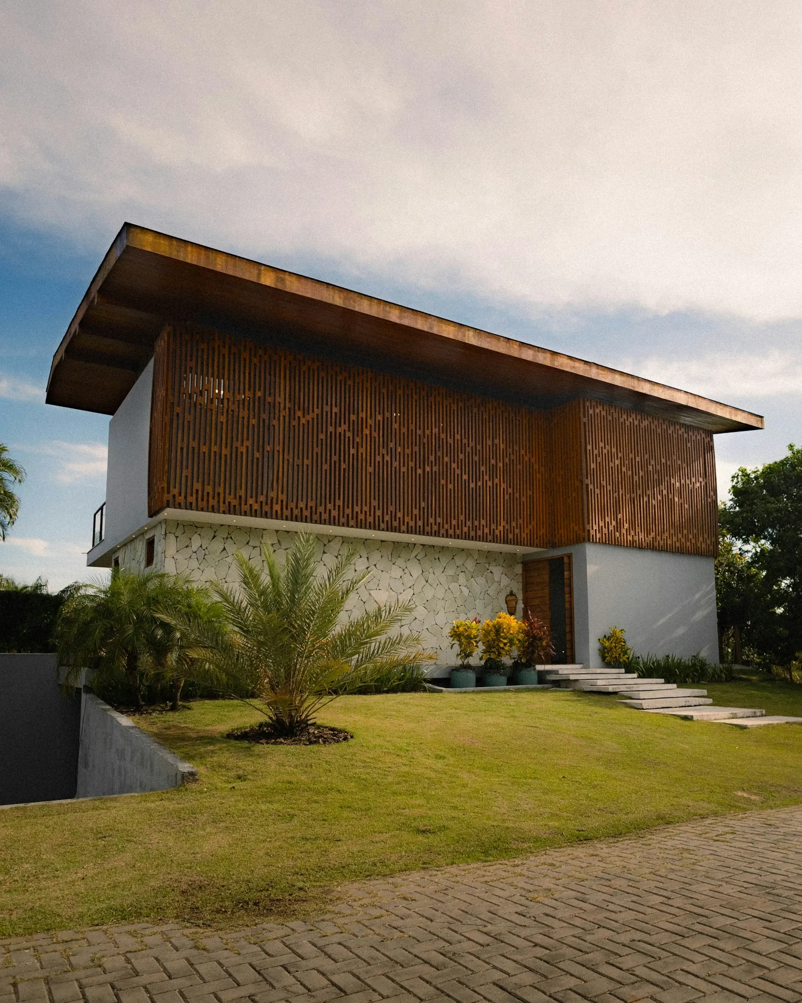 Facade of 3BR House & Lot in Rosario Heights, Santa Rosa